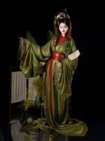 Chinese Traditional Costume Warring States Hanfu Robe - Image 2