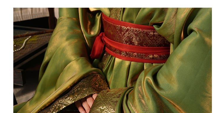 Chinese Traditional Costume Warring States Hanfu Robe