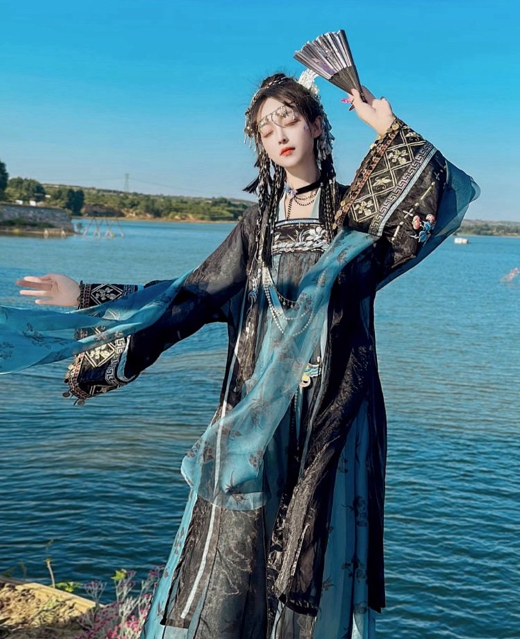Chinese Traditional Dress Female Tang Hanfu Dress