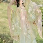 Chinese Traditional Dress For Female Embroidery Hanfu