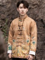 Chinese Traditional Jacket Men’s Loose Fitting Coat - Image 2