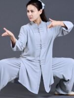 Chinese Traditional Tai Chi Clothing For Women And Men - Image 4