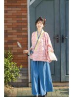 Chinese Traditional Women’s Dress Jin Style Hanfu - Image 2