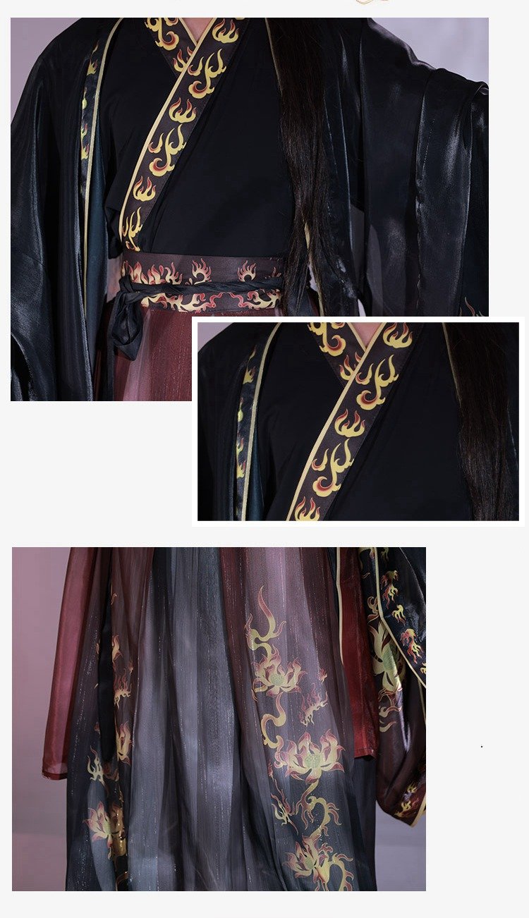 Chinese Traditional Dress For Male Jin Style Hanfu