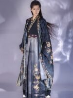 Chinese Traditional Dress For Male Jin Style Hanfu - Image 3