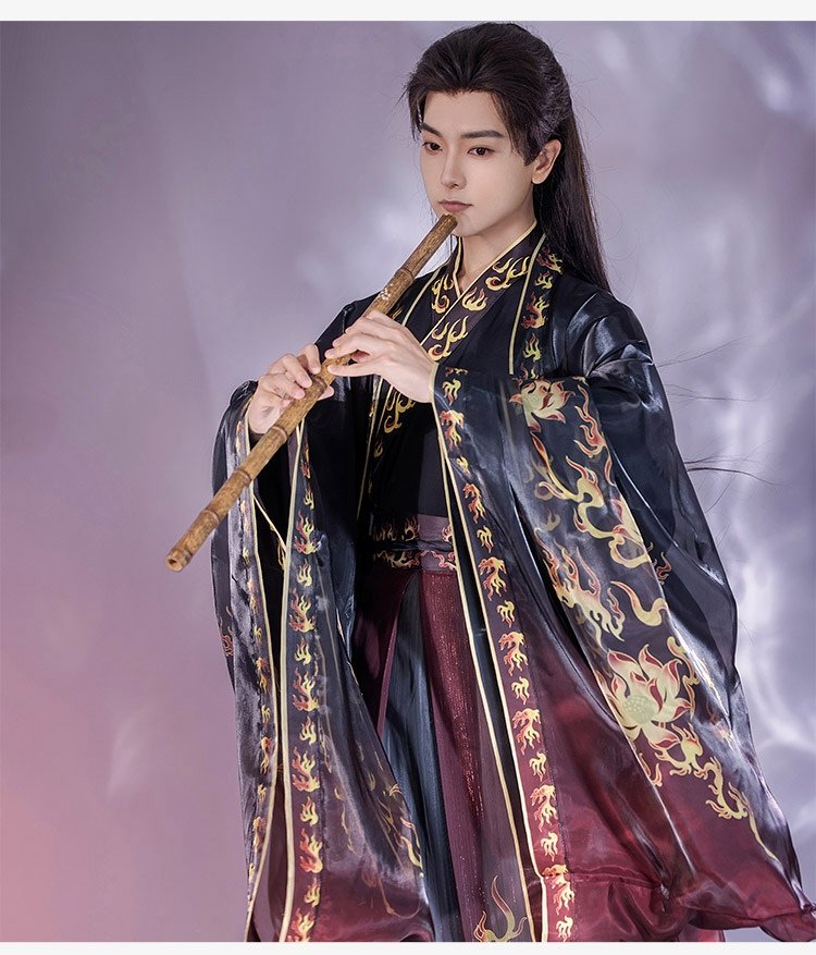 Chinese Traditional Dress For Male Jin Style Hanfu