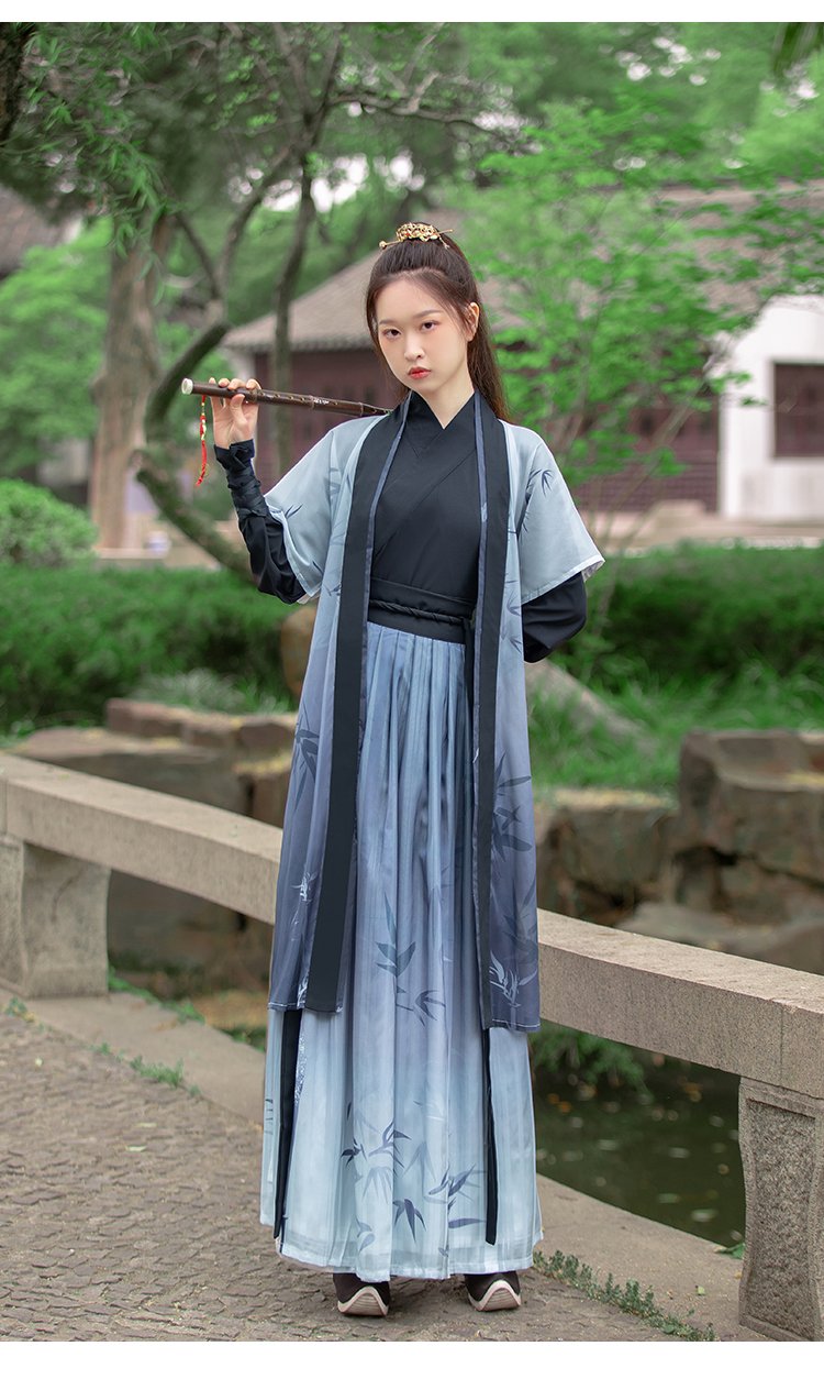 Chinese Wei Dynasty Clothing Ancient Xiake Hanfu Unisex