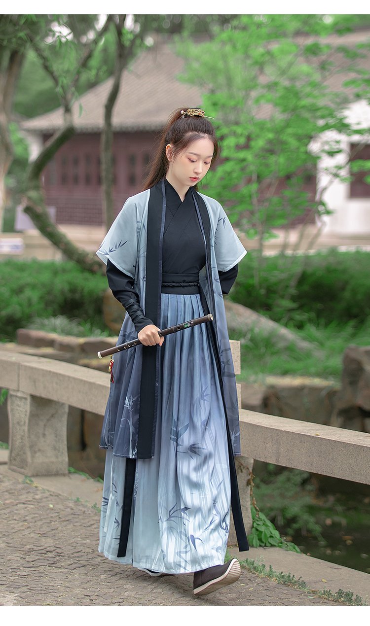 Chinese Wei Dynasty Clothing Ancient Xiake Hanfu Unisex