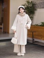 Chinese Winter Clothing fashion hanfu Jacket Pants