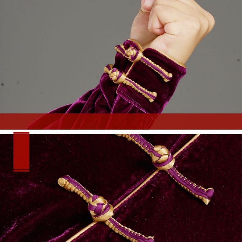 Clothes to Wear for Tai Chi Gold Velvet Tai Chi Suit