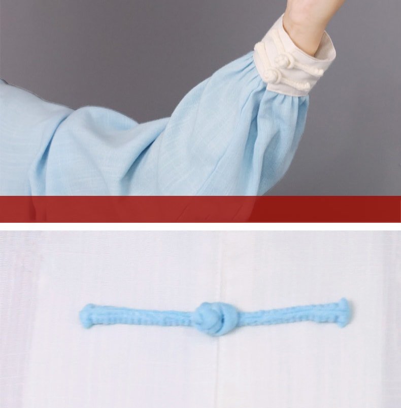 Cotton Linen Tai Chi Suit for Male and Female