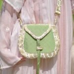 Crossbody Bags for Women Green Hanfu Bag