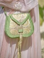 Crossbody Bags for Women Green Hanfu Bag - Image 2
