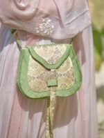 Crossbody Bags for Women Green Hanfu Bag - Image 3