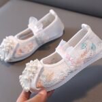 Dance Shoes for Girls Embroidered Hanfu Shoes