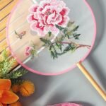 Dance Silk Fan Embroidered Round Fan
