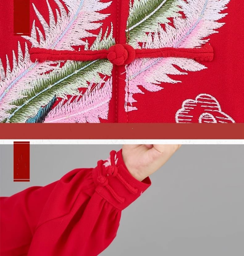 Double Silk Linen Tai Chi Clothing for Women and Men