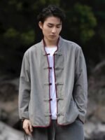 Double-sided Wear Jackets For Men Tang Suit - Image 4