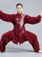 Dragon And Phoenix Tai Chi Uniforms For Men Women - Image 4