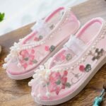 Dress Shoes For Grls Embroidered Shoes Performance