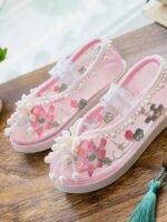 Dress Shoes For Grls Embroidered Shoes Performance