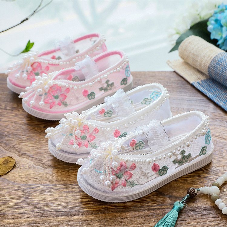 Dress Shoes For Grls Embroidered Shoes Performance