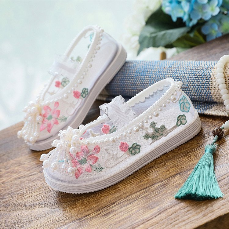 Dress Shoes For Grls Embroidered Shoes Performance