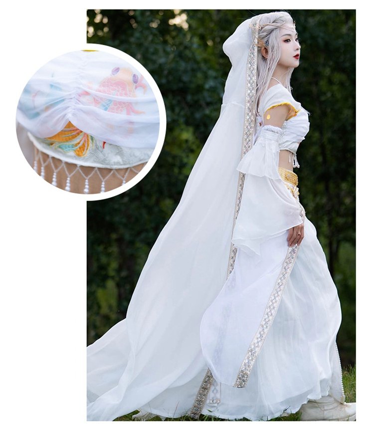 Dunhuang Style Hanfu Clothing Dance Dress