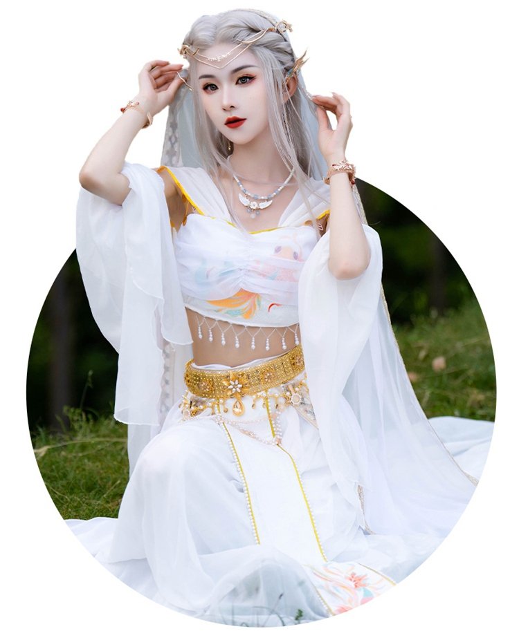 Dunhuang Style Hanfu Clothing Dance Dress