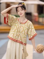 Dunhuang Style Hanfu Set for Women - Image 2