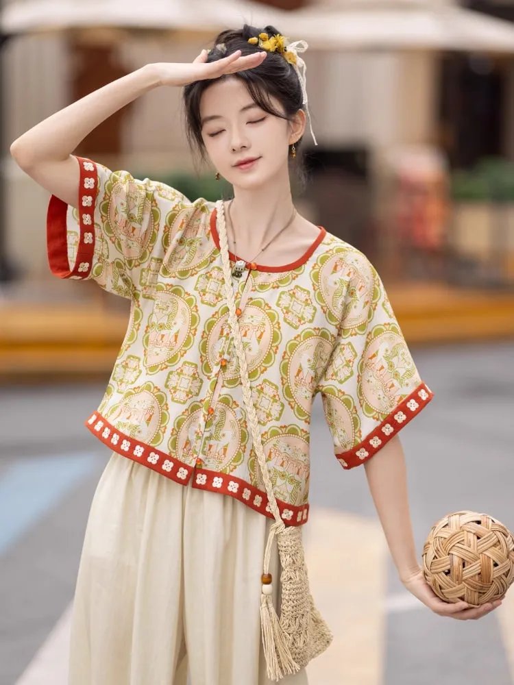 Dunhuang Style Hanfu Set for Women