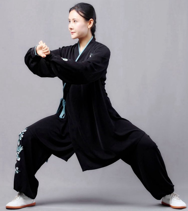 Elegant Hanfu Style Kung Fu Suit Women