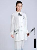 Elegant Tai Chi Clothes Performance Kung Fu Set