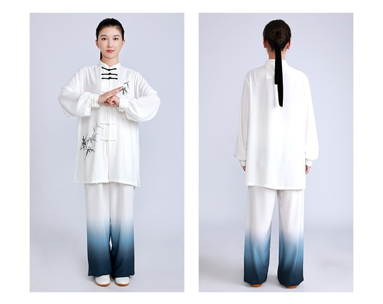 Elegant Tai Chi Clothes Performance Kung Fu Set