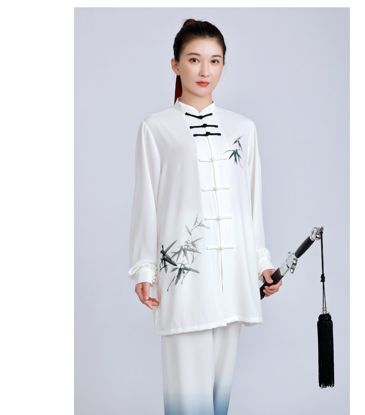 Elegant Tai Chi Clothes Performance Kung Fu Set