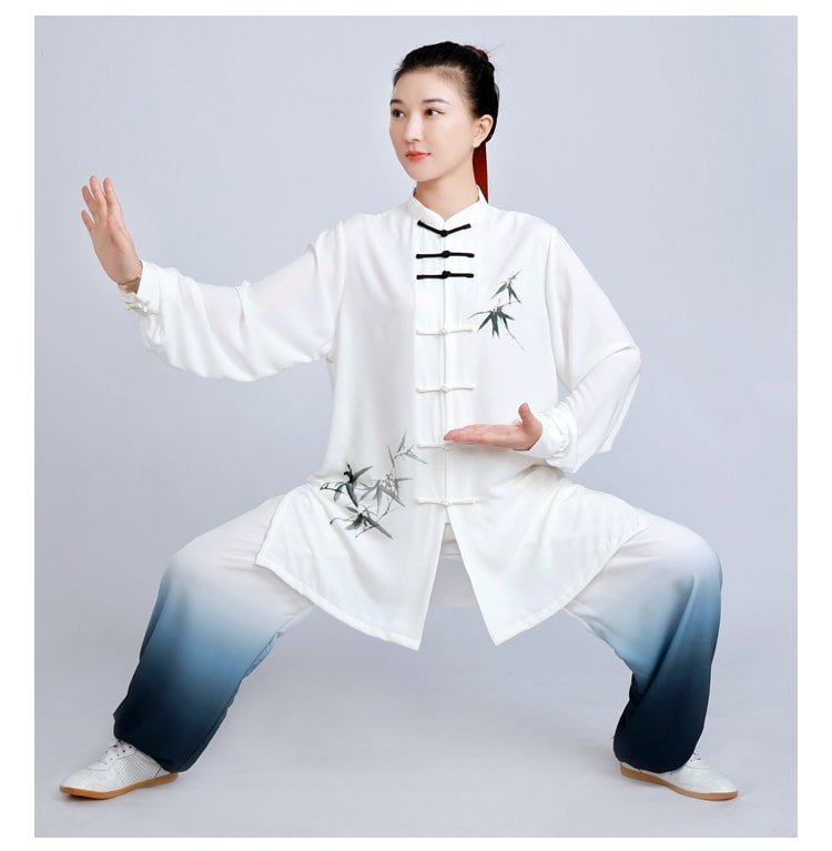 Elegant Tai Chi Clothes Performance Kung Fu Set