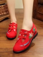 Embroidered Chinese Shoes Women Sneakers