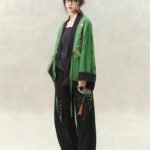 Embroidered Chinese Style Loose Fit Pants