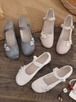 Embroidered Floral Vintage Cloth Shoes
