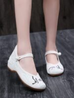 Embroidered Shoes For Hanfu Ancient Style Dance Shoes - Image 5
