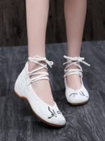 Embroidered Shoes For Hanfu Ancient Style Dance Shoes - Image 6