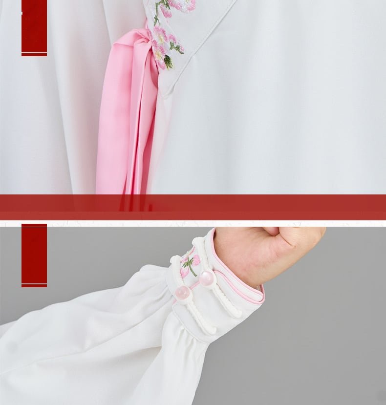 Embroidery Tai Chi Fu Clothing Women Performance Suit