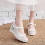 Exquisite Embroidered Shoes Ancient Style Hanfu Shoes