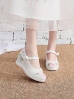 Exquisite Embroidered Shoes Ancient Style Hanfu Shoes