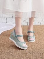 Exquisite Embroidered Shoes Ancient Style Hanfu Shoes - Image 2