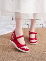Exquisite Embroidered Shoes Ancient Style Hanfu Shoes - Image 3