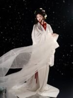 Fairy Hanfu White Chinese Warring States Robes - Image 5