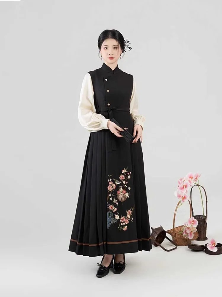 Fashion Hanfu Modern Outfits Women Dress