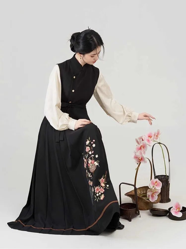 Fashion Hanfu Modern Outfits Women Dress