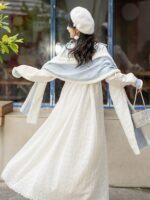 Fashion Hanfu White Women Hanfu Winter - Image 4